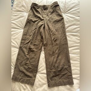 Madewell Pull On Drapey Women’s Greenish Brown Pants